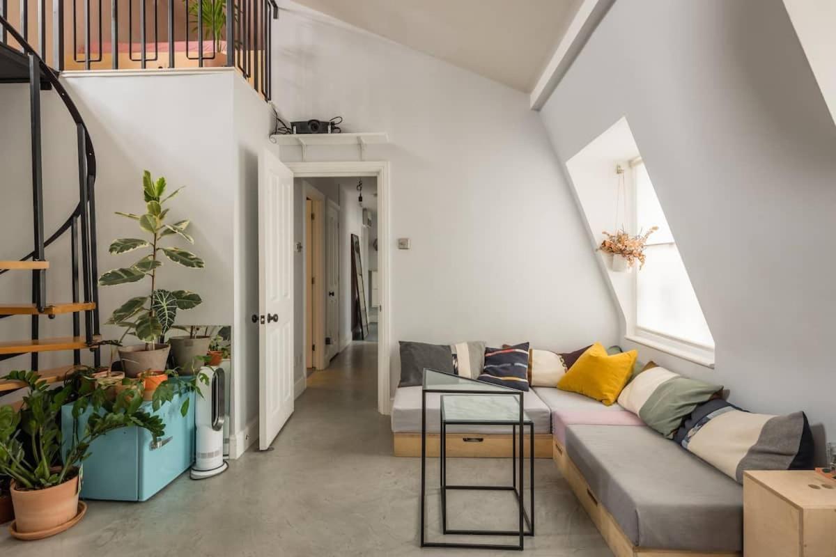 Stylish Georgian Loft 3Beds In Londonアパートメント エクステリア 写真